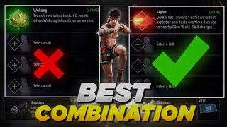 Best ( Clash Squad ) Skill Combination // New Character Combination in free fire // { After update }