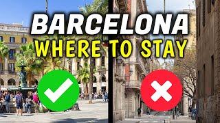 Top 3 Best and Worst Places & Neighborhoods to Stay in Barcelona, Spain - Where To Stay
