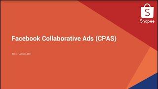 Facebook Collaborative Ads (CPAS) ประจำเดือนมีนาคม 2564