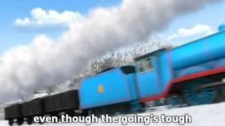 Thomas and Friends - song - Never Never Never Give Up (sing along)