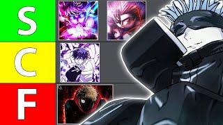 The ULTIMATE INNATE Tier List For Jujutsu Infinite...