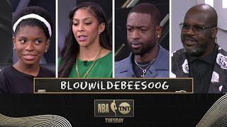 Basketball, Spelling & Math Phenom Zaila Avant-garde WOWS Shaq, DWade & Candace | NBA on TNT Tuesday