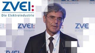 Wirtschaftliches Überleben in Zeiten der Digitalisierung: Keynote Joe Kaeser| ZVEI