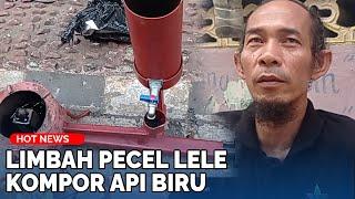 Warga Plaju Palembang Ciptakan Kompor Api Biru, Berbahan Oli Bekas-Minyak Jelantah Pecel Lele