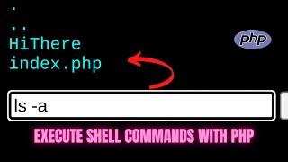 Execute Shell commands with PHP #php