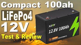 XZNY Ultra Mini LiFePo4 12V 100ah Test & Review - Off Grid Workshop Power #offgrid #solar #review