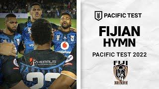 Fijian Hymn | Fiji v Papua New Guinea | Pacific Test, 2022