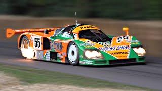 Mazda 787B SCREAMING Engine Sound | 9.000rpm R26B 4-Rotor | Launches, Revs, Accelerations | FoS 2023