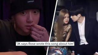 HYBE DELETES ALL Jungkook Content! JK Talks Relationship w/ ROSE During Live? MASS HATE On Her IG!