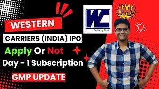 Western Carriers IPO - Apply Or Not | Western Carriers India IPO GMP | ShareX India