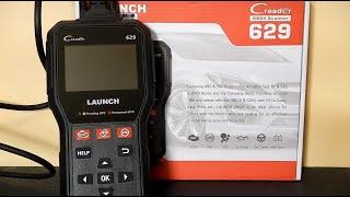 Launch Tech Creader CR629 OBD2 Diagnostic Scan Tool - HOW TO UPDATE THE SOFTWARE ON THE TOOL