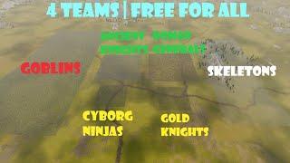 4 Teams | Free For All | Ultimate Epic Battle Simulator 2