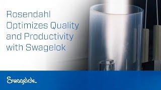 Rosendahl Nextrom optimizes quality and production efficiency with Swagelok