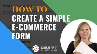 How To Create A Simple E-commerce Form With Gravity Forms