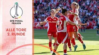 Überraschung im Rheinderby, Wolfsburg & Bayern stark! | Alle Tore DFB-Pokal der Frauen - Runde 2