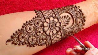 easy rakhi special full front hand mehndi designs | simple mehndi design | mehandi ka design mehendi