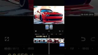 DODGE CAR EDITING TUTORIAL | CAPCUT EDITING | #shorts #viral #edit #tutorial