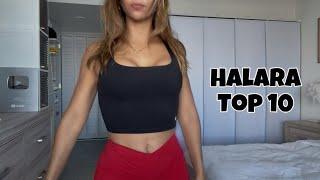 Halara TOP 10 2024 Clothing Try On | #haul #ootd #halara