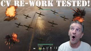 MUST SEE: World of Warships CV Re-Work TESTED! | AeroSpaceNews Gaming