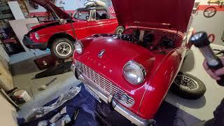 Triumph tr3 steering rack replacement part1