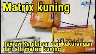 set top box Matrix Apple kuning