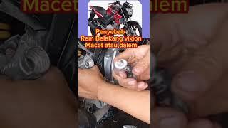 Penyebab Master Rem Vixion macet atau blong #yamaha #vixion