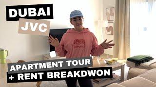 COST OF LIVING IN DUBAI 2024: JVC Apartment Tour & Rent Bills Breakdown