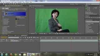 After Effects Tutorials - CHROMA KEYING with Primatte Keyer (3rd Party Plug in for After Effects)