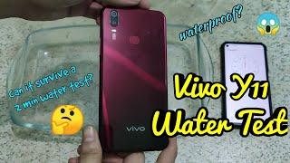 Vivo Y11: Water Test