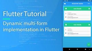 Flutter Dynamic Multi Form Tutorial