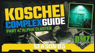 Koschei Complex: Alpha Cluster Guide * Part 4 🫡 DMZ Season 5