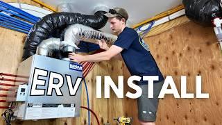 This is a MUST-HAVE for a Healthy Home | Broan ERV Installation