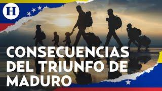 ¿Triunfo de Maduro generará caos en Latinoamérica y EU? Experta prevé crecimiento de la migración