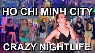 How is Vietnam NOW ? Bui Vien Walking Street  Ho Chi Minh City Vietnam at night