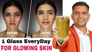 1 Simple Drink To Get Glowing Spotless Skin | Diy Drink For Bright, Glowing Skin