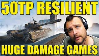 Insane First Battle: Featuring Best Games with 50TP Resilient in World of Tanks!