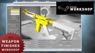 CS:GO Workshop: Weapon Finishes - How To Create Your Own Skin Guide - Update Video