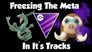 SHADOW MAMOSWINE FREEZES THE MASTER LEAGUE IN ITS TRACKS FT Rayquaza & Dusk Mane Necrozma