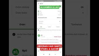 ORDERAN STABIL DAN GACOR DI VERSI 1.32 | ALHAMDULILAH | SHORT ON STORY DRIVER #drivergojek #gacor