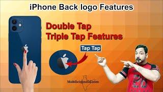 Apple logo | Double tap & Triple Tap Feature | Apple logo trick