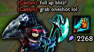 1 GRAB = ONESHOT (FULL AP BLITZCRANK)