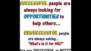 Opportunity knocks everyday, the question is "ARE YOU READY TO TAKE A CHANCE?"