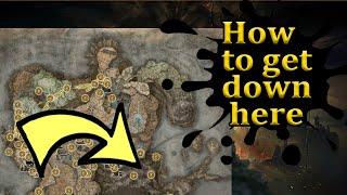 How to get to bottom right on map abyssal woods shadow of the erdtree elden ring