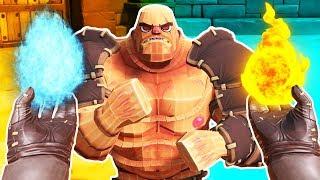 Blasting Gladiators with Magical Spells! Gorn Wizard!  - Gorn Gameplay - VR HTC Vive Pro