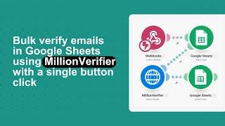 How to Verify Emails in Google Sheets using MillionVerifier