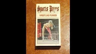 Sports Pages Vol 5 Wrestling Funnies! VHS Rip! Hudson Valley VHS