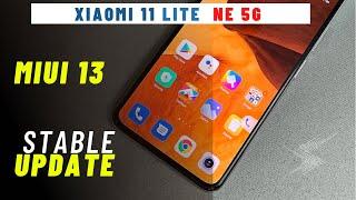 MIUI 13 Stable 13.0.3 Update on Xiaomi 11 Lite NE 5G