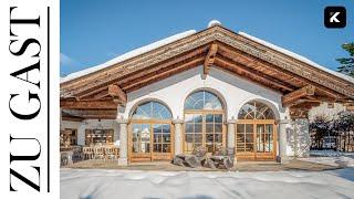 Haustour: Tiroler Landhaus, Luxus-Chalet in St. Johann bei Kitzbühel