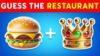 Guess The Fast Food Restaurant and Food By Emoji?  Emoji Quiz