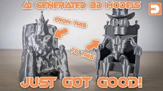 Next Gen AI 3D Modelling Tools: Tested for 3D Printing